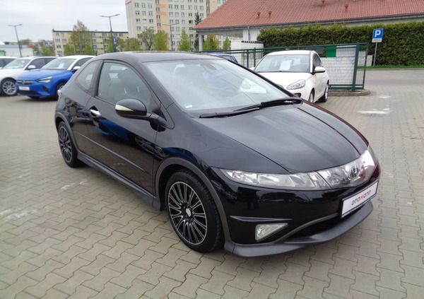 Honda Civic cena 24900 przebieg: 145000, rok produkcji 2008 z Biskupiec małe 211